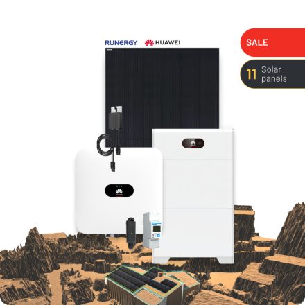 4,6 kWp Fotovoltaikus Készlet, 10 kWh Akkumulátor, SUNME Basepack
